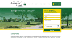 Desktop Screenshot of barrancasdeiraola.com.ar